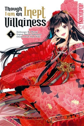 Buchcover und Innenansicht für das Buch: Though I am an Inept Villainess 01
