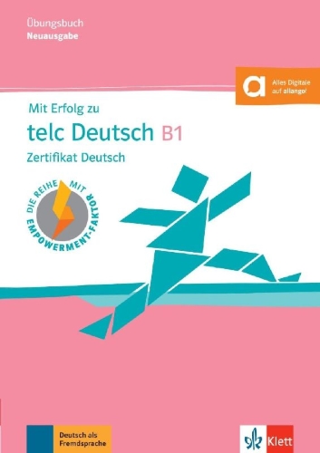 Buchcover und Innenansicht für das Buch: Mit Erfolg zu telc Deutsch B1 - Übungsbuch