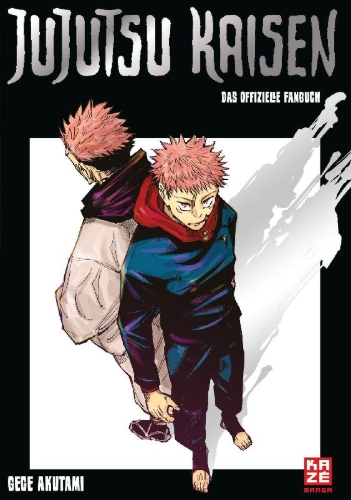 Buchcover und Innenansicht für das Buch: Jujutsu Kaisen Koushiki Fanbook