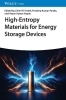 Buchcover und Innenansicht für das Buch: High-Entropy Materials for Energy Storage Devices