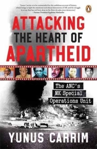 Buchcover und Innenansicht für das Buch: Attacking the Heart of Apartheid