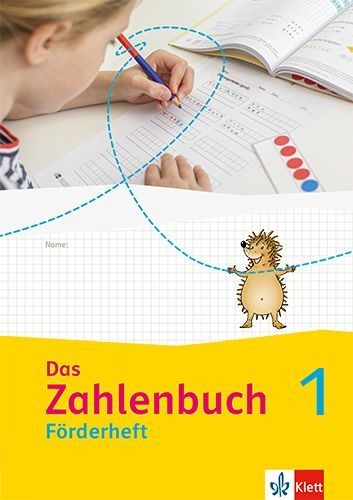 Buchcover und Innenansicht für das Buch: Das Zahlenbuch 1. Förderheft Klasse 1