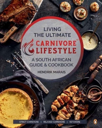 Buchcover und Innenansicht für das Buch: Living the Ultimate Carnivore Lifestyle