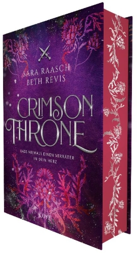 Buchcover und Innenansicht für das Buch: The Crimson Throne (Spy and Guardian 1)