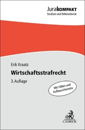 Buchcover und Innenansicht für das Buch: Wirtschaftsstrafrecht