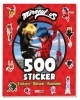 Buchcover und Innenansicht für das Buch: Miraculous: 500 Sticker - Stickern - Rätseln - Ausmalen