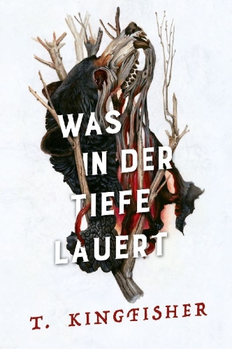 Buchcover und Innenansicht für das Buch: What Stalks the Deep