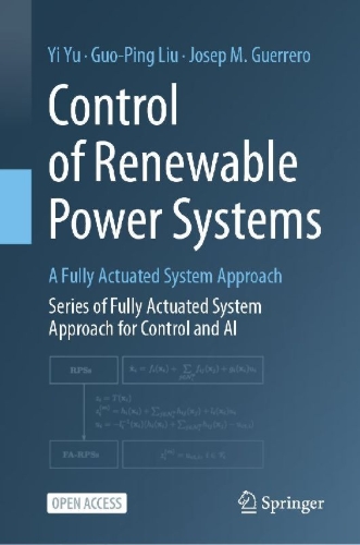 Buchcover und Innenansicht für das Buch: Control of Renewable Power Systems