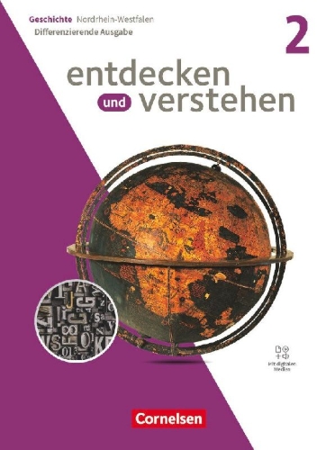 Buchcover und Innenansicht für das Buch: Entdecken und verstehen Band 2: 7./8. Schuljahr - Geschichtsbuch - Differenzierende Ausgabe Nordrhein-Westfalen ab 2024 - Schulbuch mit digitalen Medien