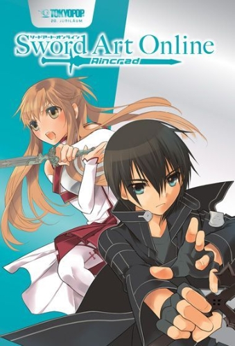 Buchcover und Innenansicht für das Buch: Jubiläumsedition: Sword Art Online - Aincrad 01