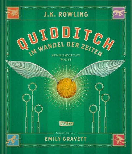 Buchcover und Innenansicht für das Buch: Quidditch through the ages