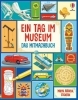 Buchcover und Innenansicht für das Buch: Ein Tag im Museum - Das Mitmachbuch