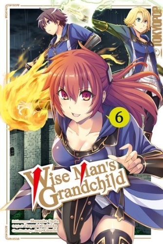 Buchcover und Innenansicht für das Buch: Wise Man's Grandchild 06