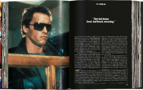 Buchcover und Innenansicht für das Buch: 100 Movies of the 1980s