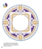 Buchcover und Innenansicht für das Buch: Mandalas zum Selberzeichnen und Ausmalen