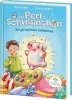 Buchcover und Innenansicht für das Buch: Die Perlschweinchen - Ein glitzerndes Geheimnis