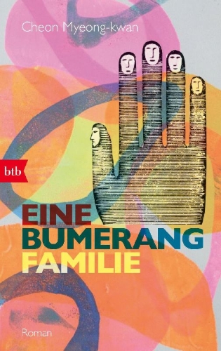 Buchcover und Innenansicht für das Buch: Eine Bumerangfamilie