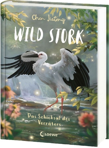 Buchcover und Innenansicht für das Buch: Legend of a white stork Yiming