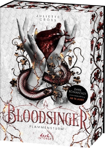 Buchcover und Innenansicht für das Buch: The Fire that Binds - Bloodsinger