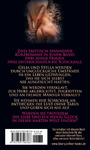Buchcover und Innenansicht für das Buch: Die gierige Sklavin | Erotische Geschichten