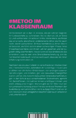Buchcover und Innenansicht für das Buch: Wenn Lehrer Grenzen überschreiten