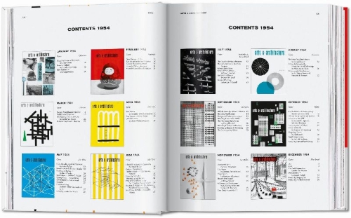 Buchcover und Innenansicht für das Buch: Arts & Architecture 1950-1954