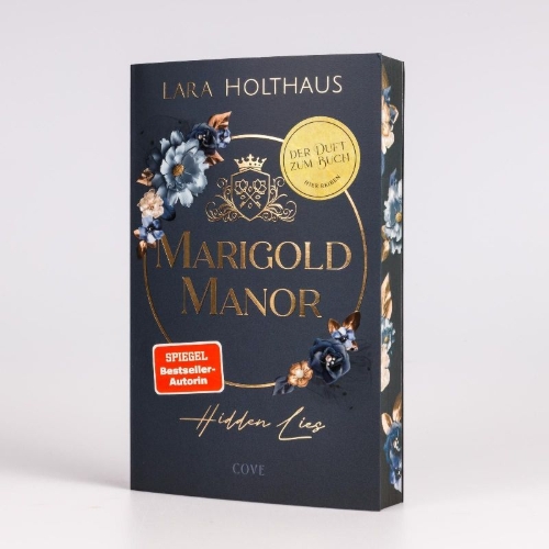 Buchcover und Innenansicht für das Buch: Marigold Manor 1: Hidden Lies