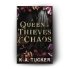 Buchcover und Innenansicht für das Buch: A Queen of Thieves & Chaos