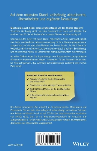 Buchcover und Innenansicht für das Buch: Freiberufler: Fit fürs Finanzamt