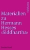 Buchcover und Innenansicht für das Buch: Materialien zu Hermann Hesses »Siddhartha«