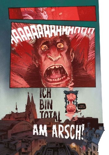 Buchcover und Innenansicht für das Buch: Ein verdammter Handschlag