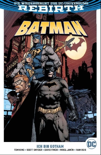 Buchcover und Innenansicht für das Buch: Batman
