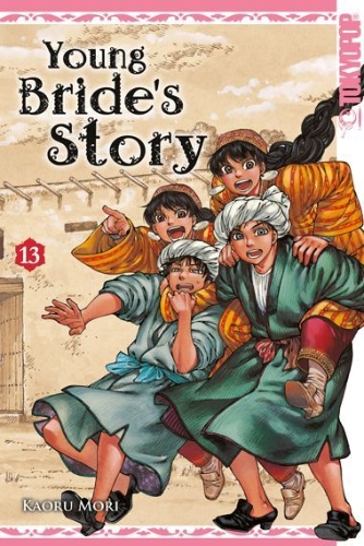 Buchcover und Innenansicht für das Buch: Young Bride's Story 13