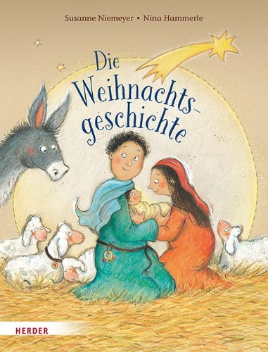 Buchcover und Innenansicht für das Buch: Die Weihnachtsgeschichte