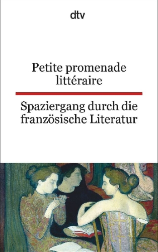 Buchcover und Innenansicht für das Buch: Spaziergang durch die französische Literatur. / Petite promenade littéraire