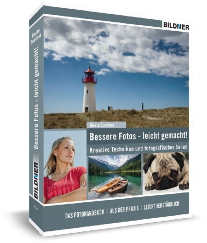 Buchcover und Innenansicht für das Buch: Bessere Fotos - leicht gemacht!