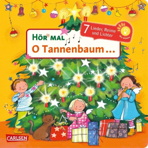 Buchcover und Innenansicht für das Buch: Hör mal (Soundbuch): O Tannenbaum ...