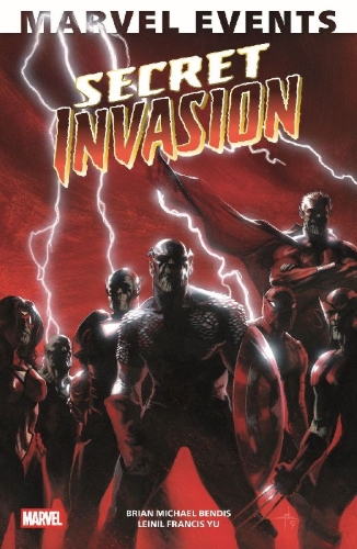 Buchcover und Innenansicht für das Buch: Secret Invasion: Prologue (2008) #1; Secret Invasion (2008) #1-#8