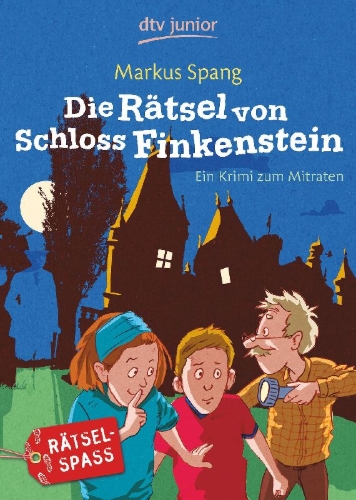 Buchcover und Innenansicht für das Buch: Die Rätsel von Schloss Finkenstein