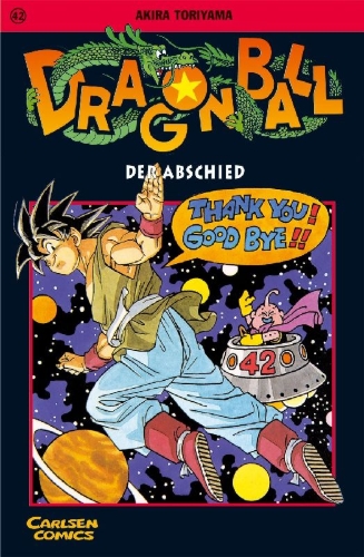 Buchcover und Innenansicht für das Buch: Dragon Ball 42. Der Abschied