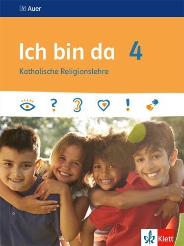 Buchcover und Innenansicht für das Buch: Ich bin da 4. Schülerbuch Klasse 4.Ausgabe ab 2018