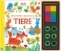 Buchcover und Innenansicht für das Buch: Mein Stempel-Kreativbuch: Tiere