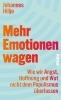 Buchcover und Innenansicht für das Buch: Mehr Emotionen wagen
