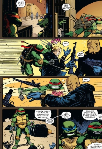 Buchcover und Innenansicht für das Buch: Teenage Mutant Ninja Turtles IDW Collection 07