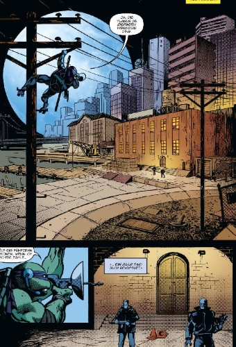 Buchcover und Innenansicht für das Buch: Teenage Mutant Ninja Turtles IDW Collection 07