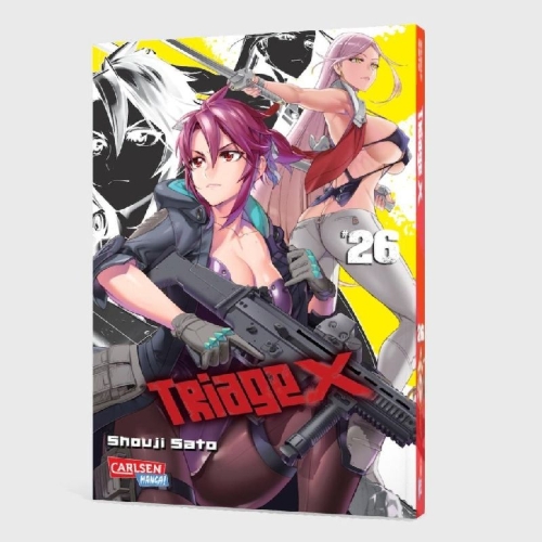 Buchcover und Innenansicht für das Buch: Triage X