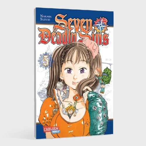 Buchcover und Innenansicht für das Buch: Nanatsu no Taizai