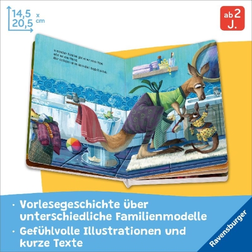 Buchcover und Innenansicht für das Buch: Mi familia es especial