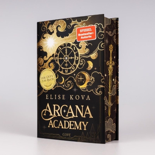 Buchcover und Innenansicht für das Buch: Arcana Academy 1