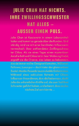Buchcover und Innenansicht für das Buch: Julie Chan Is Dead